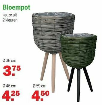 Van Cranenbroek Bloempot aanbieding