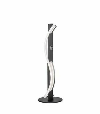 Zelfbouwmarkt Tafellamp Led Golf Zwart Mat 8w 500lm Touchdimmer aanbieding