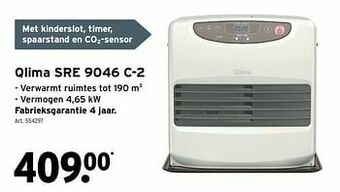 GAMMA Qlima sre 9046 c-2 aanbieding