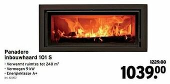 GAMMA Panadero inbouwhaard 101 s aanbieding