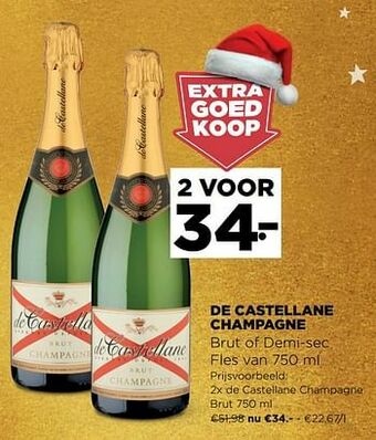 Jumbo De castellane champagne brut aanbieding