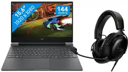 Coolblue HP VICTUS 15-fa2975nb AZERTY + HyperX Cloud III Wired Gaming Headset aanbieding