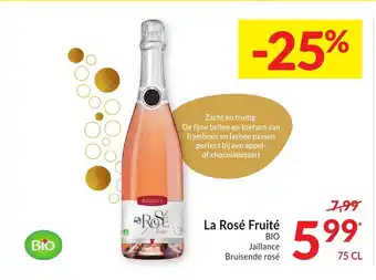 Intermarché La Rose Fruite 75cl aanbieding