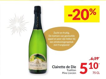 Intermarché Clairette de Die aanbieding
