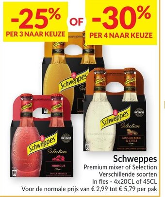 Intermarché Schweppes aanbieding