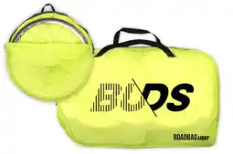 Decathlon ROADBAG LIGHT – racefietshoes zonder achterwiel te demonteren – geel aanbieding