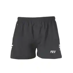 Decathlon Zwarte Rugbyshort Force Plus Voor Volwassenen Force Xv aanbieding