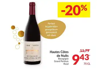 Intermarché Hautes Cotes de Nuits aanbieding