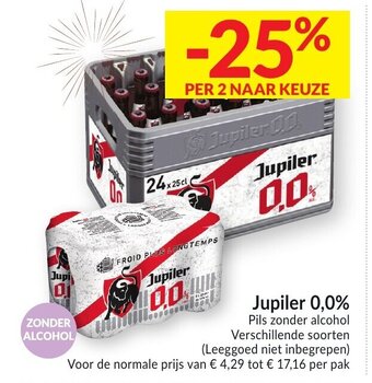 Intermarché Jupiler 0.0% aanbieding