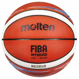 Decathlon Gesmolten basketbal BG3850 T6 aanbieding