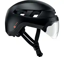 Decathlon Fietshelm Urbanize NTA MIPS + LED, Matte Black aanbieding