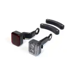 Decathlon Fietsverlichtingset Magnetische Fietslampen Voorlicht En Achterlicht aanbieding