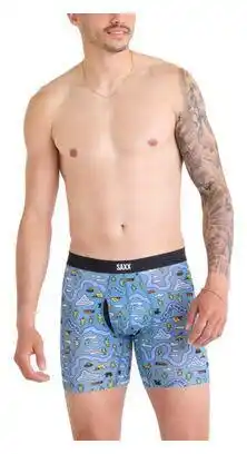 Decathlon Saxx Vibe Xtra Fly Hibiscus Jungle Coral Boxer aanbieding