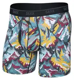 Decathlon Boxer Saxx Quest Quick-Dry Mesh Prism Peaks/Multi aanbieding