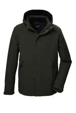 Decathlon Killtec KOW 4 Jacket - Mens - Dark Moss (Tonal Melange) aanbieding