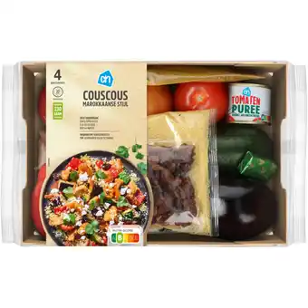 Albert Heijn AH Couscous Marokkaanse stijl verspakket aanbieding