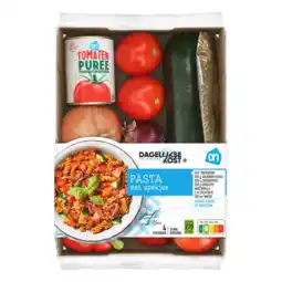Albert Heijn AH Pasta met spekjes verspakket bel aanbieding