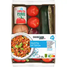 Albert Heijn AH Pasta met spekjes verspakket bel aanbieding
