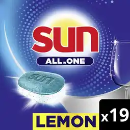 Albert Heijn Sun All-in-one citroen vaatwastabletten aanbieding