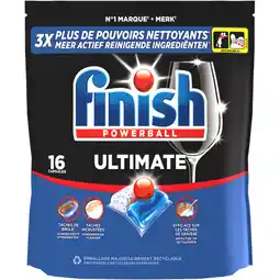 Albert Heijn Finish Ultimate vaatwastabletten aanbieding