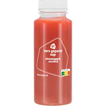 Albert Heijn AH Vers geperst sap sinaasappel aardbei aanbieding