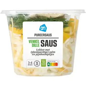 Albert Heijn AH Pureersaus venkel dille aanbieding