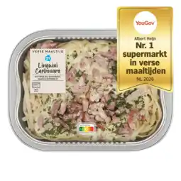 Albert Heijn AH Verse maaltijd linguini carbonara aanbieding