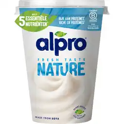Albert Heijn Alpro Plantaardige variatie op yoghurt nature aanbieding