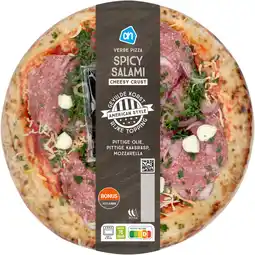 Albert Heijn AH Verse pizza Amerikaans spicy salami aanbieding