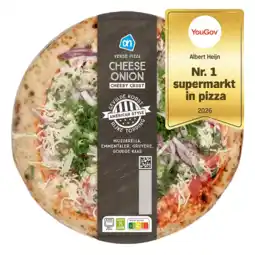 Albert Heijn AH Verse pizza Amerikaans cheese onion aanbieding