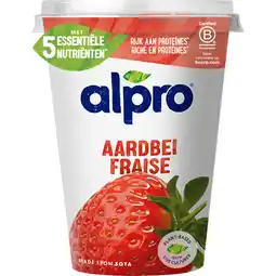 Albert Heijn Alpro Plantaardig variatie aardbei aanbieding