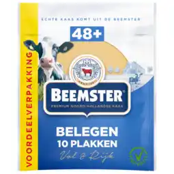 Albert Heijn Beemster Belegen 48+ plakken voordeel aanbieding