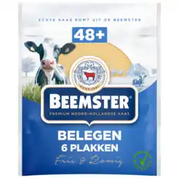 Albert Heijn Beemster Belegen 48+ plakken aanbieding