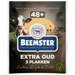 Albert Heijn Beemster Extra oud 48+ plakken aanbieding
