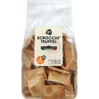 Albert Heijn AH Scrocchi truffel aanbieding