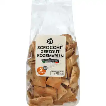 Albert Heijn AH Scrocchi rozemarijn zeezout aanbieding