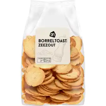 Albert Heijn AH Borreltoast zeezout aanbieding
