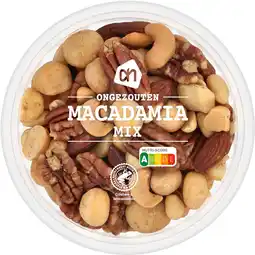Albert Heijn AH Ongezouten macadamiamix aanbieding