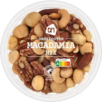 Albert Heijn AH Ongezouten macadamiamix aanbieding