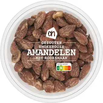 Albert Heijn AH Amandelen met rooksmaak gezouten aanbieding