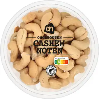 Albert Heijn AH Ongezouten cashewnoten aanbieding