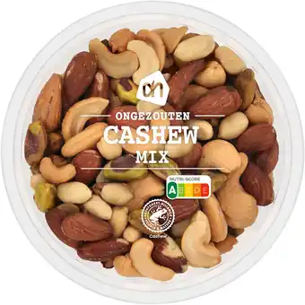 Albert Heijn AH Ongezouten cashewmix aanbieding