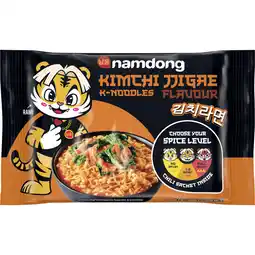 Albert Heijn Namdong Kimchi jjigae k-noodles flavour aanbieding