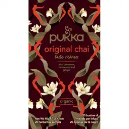 Albert Heijn Pukka Original chai aanbieding