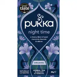 Albert Heijn Pukka Night time aanbieding