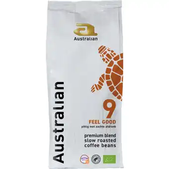 Albert Heijn Australian Organic feelgood koffiebonen aanbieding