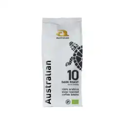 Albert Heijn Australian Organic dark roast koffiebonen aanbieding