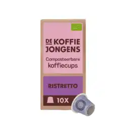 Albert Heijn De Koffiejongens Ristretto capsules aanbieding