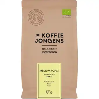 Albert Heijn De Koffiejongens Medium roast koffiebonen aanbieding