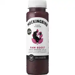 Albert Heijn Mockingbird Raw boost smoothie aanbieding